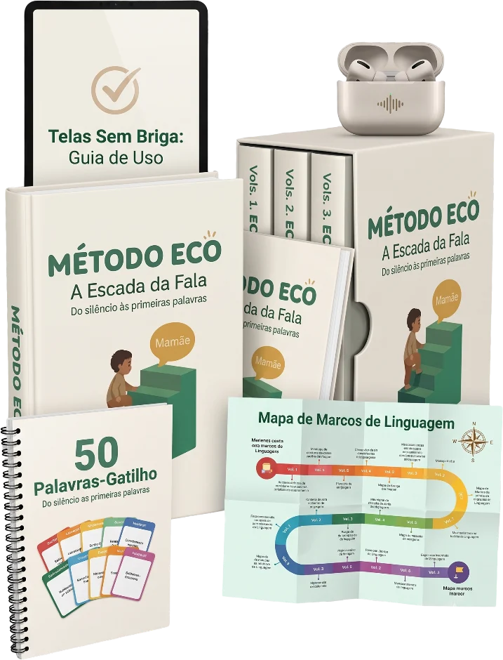 Método ECO, A Escada da Fala: ebook principal + 4 bônus